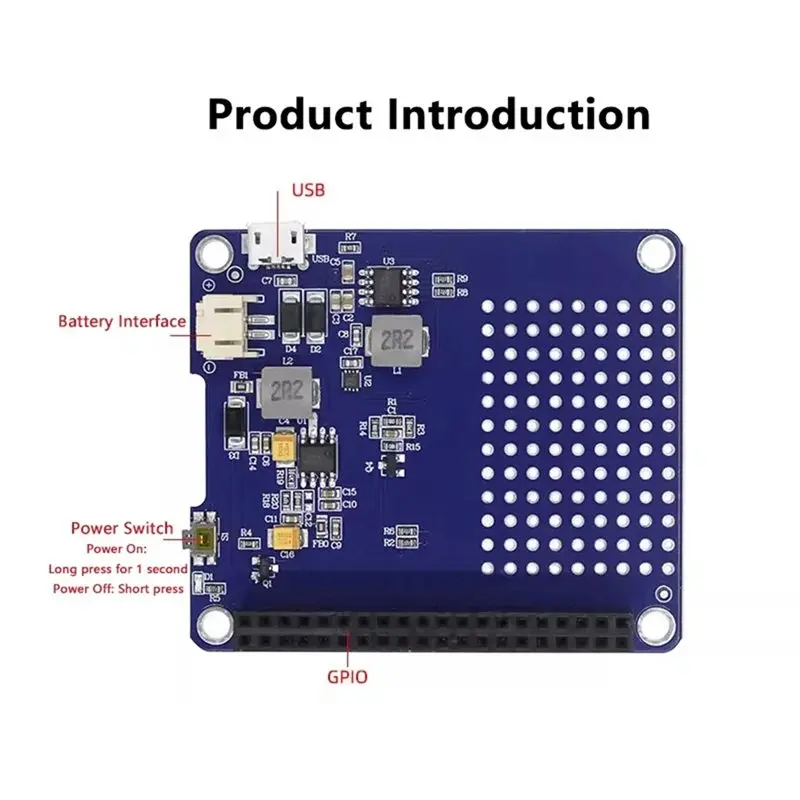 Unterbrechungsfreie Stromversorgung HAT für Raspberry Pi 4/5 – Bild 5