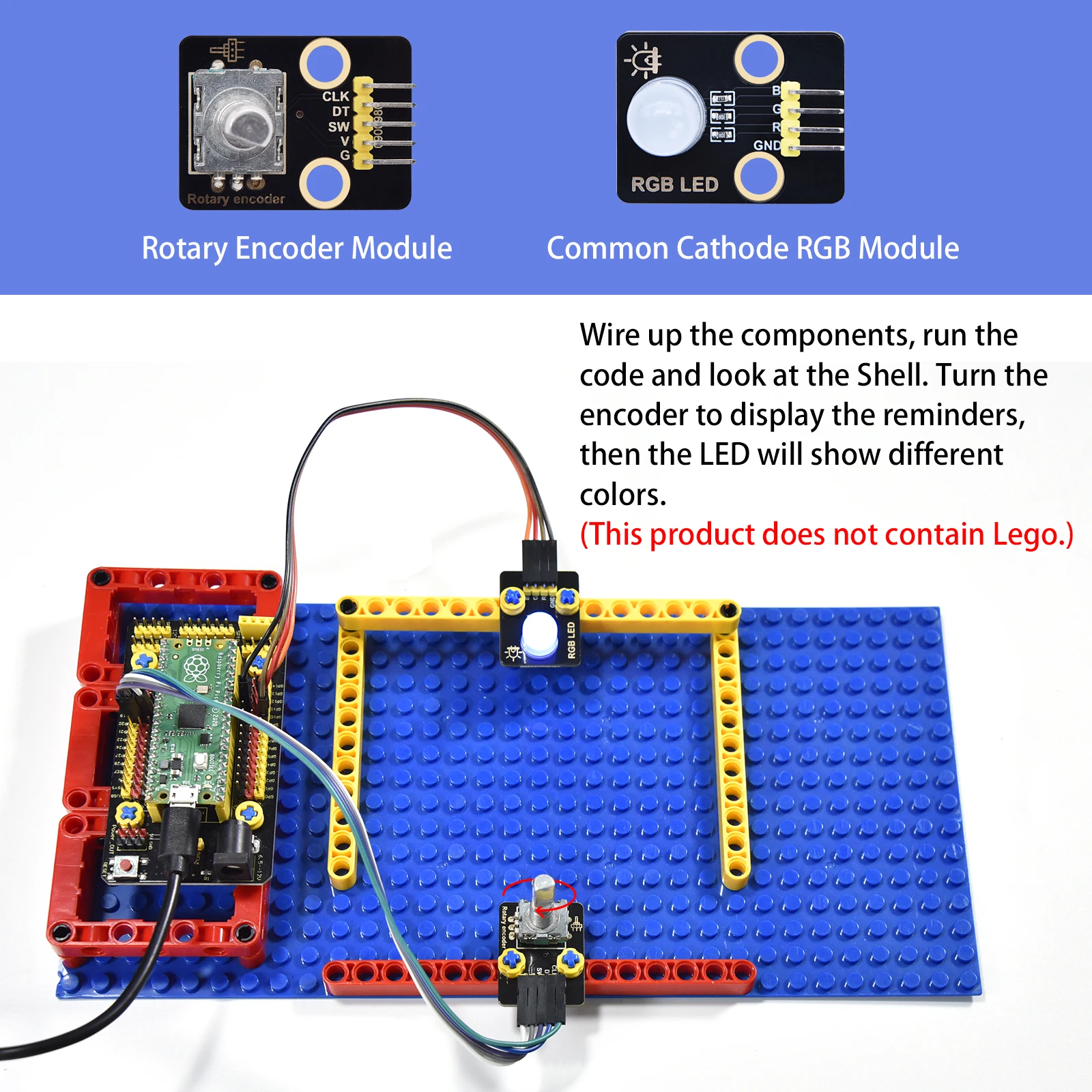 Keyestudio Raspberry Pi Pico 37/24/42 in 1 Sensor Kit Für Raspberry Pi – Bild 5