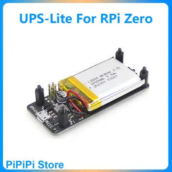 Raspberry Pi Zero UPS Power HAT Board mit Batterie, stabiler 5-V-Stromausgang, I2C-Überwachung
