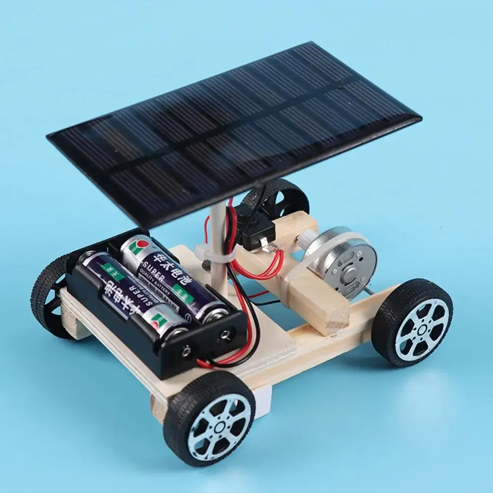 DIY Solar-Elektrofahrzeug Wissenschaftliches Lehrmittel Montage-Puzzle – Bild 3