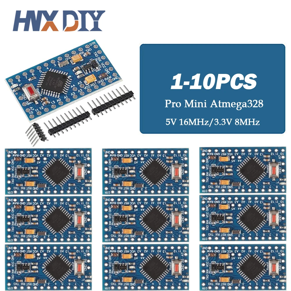 Pro Mini 328 Atmega328P 3,3 V 5 V 16 MHZ ATMEGA328 328 P Mini ATMEGA328 5 V/16 MHz Für Arduino Kompatibel