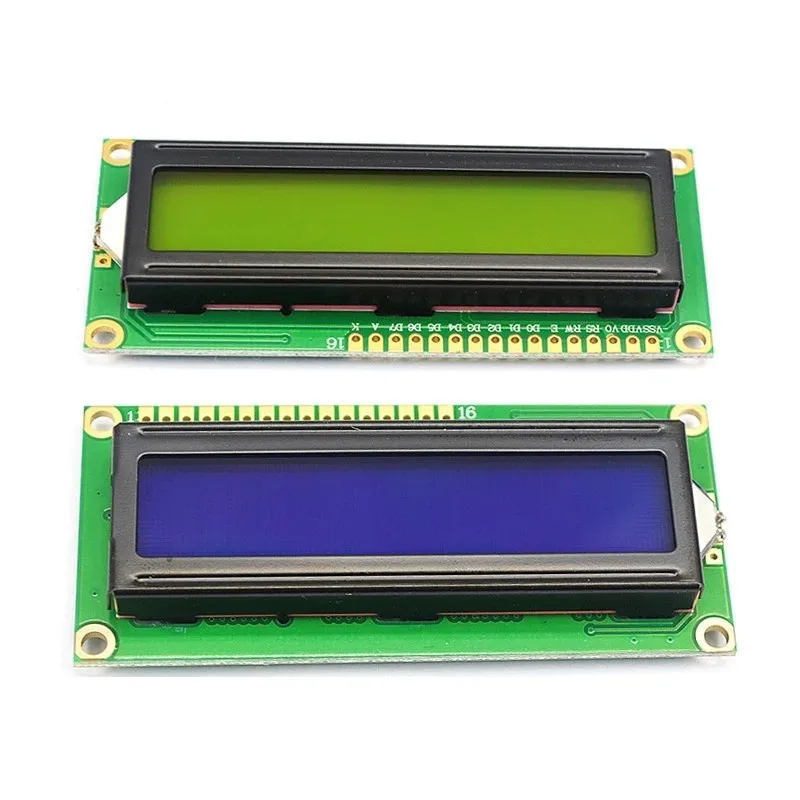 LCD1602 1602 LCD Modul Blau/Gelb Grün Bildschirm 16x2 Zeichen LCD – Bild 5