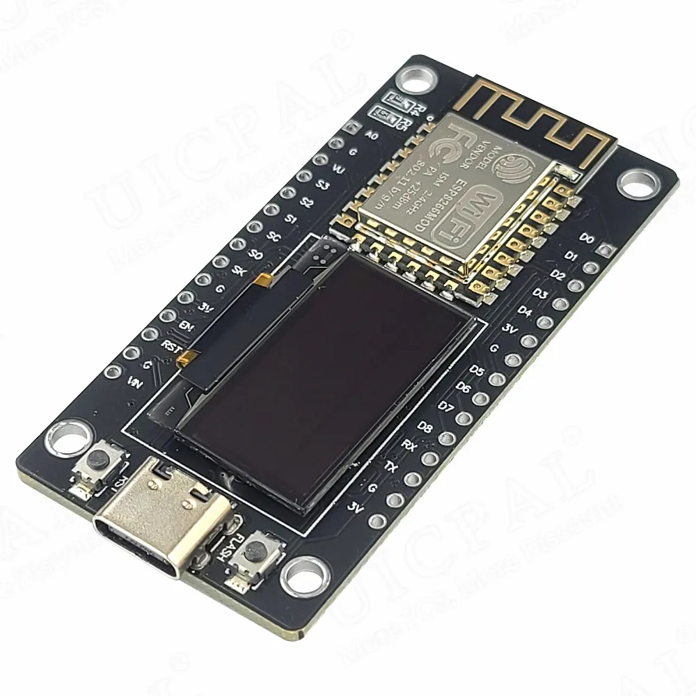 Esp8266 ESP-12F wifi modul mit 0,96 zoll oled display nodemcu internet – Bild 3