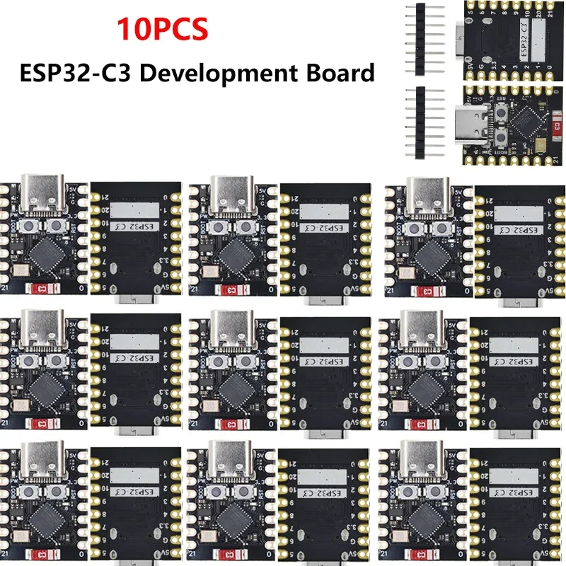 ESP32-C3 1-10 Stück ESP32-C3 Entwicklungsboard ESP32 SuperMini Entwicklungsboard ESP32 Entwicklungsboard WiFi