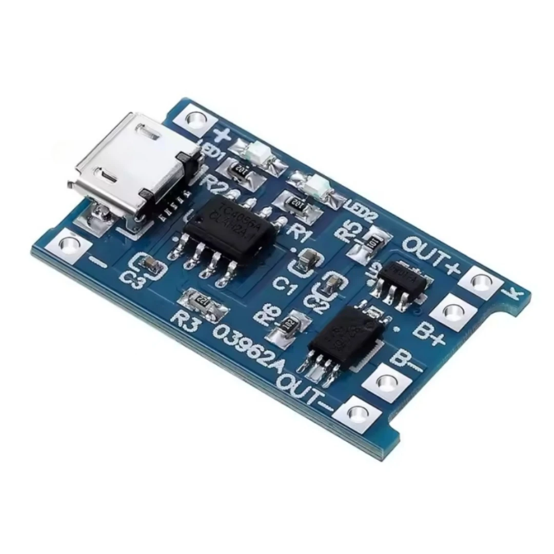 5V 1A 18650 TP4056 Lithium-Batterie Lade Board Lade Modul Typ-C Micro – Bild 3