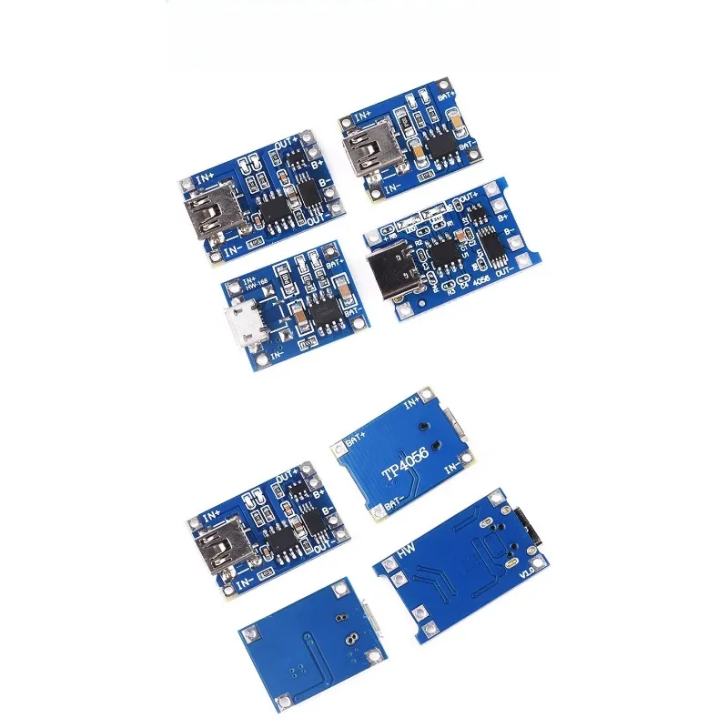 TP4056 18650 Lithium-Akku-Ladeplatte 3,7V 3,6V 4,2V 1A Lademodul – Bild 2