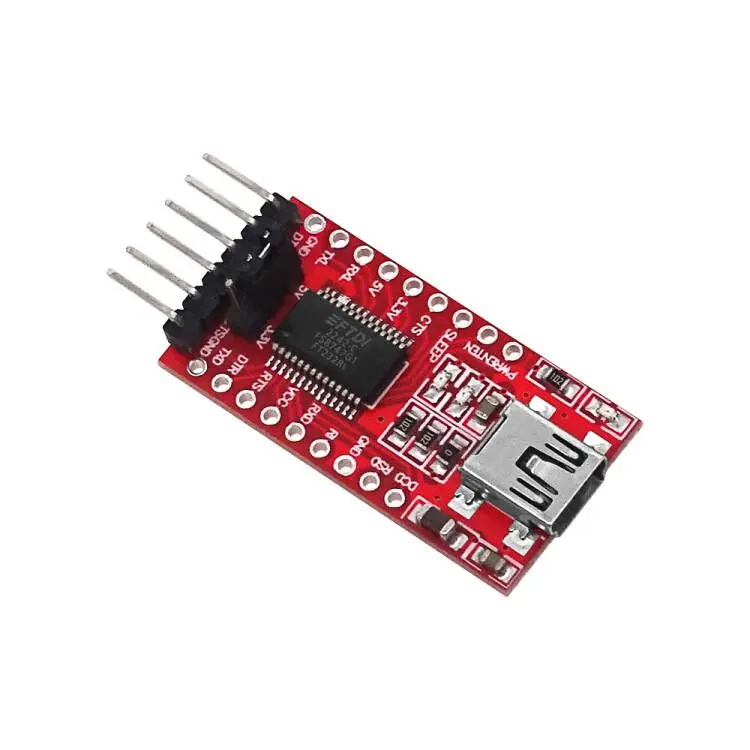FT232RL FTDI USB 3,3 V 5,5 V zu TTL Serielles Adaptermodul für Arduino – Bild 3