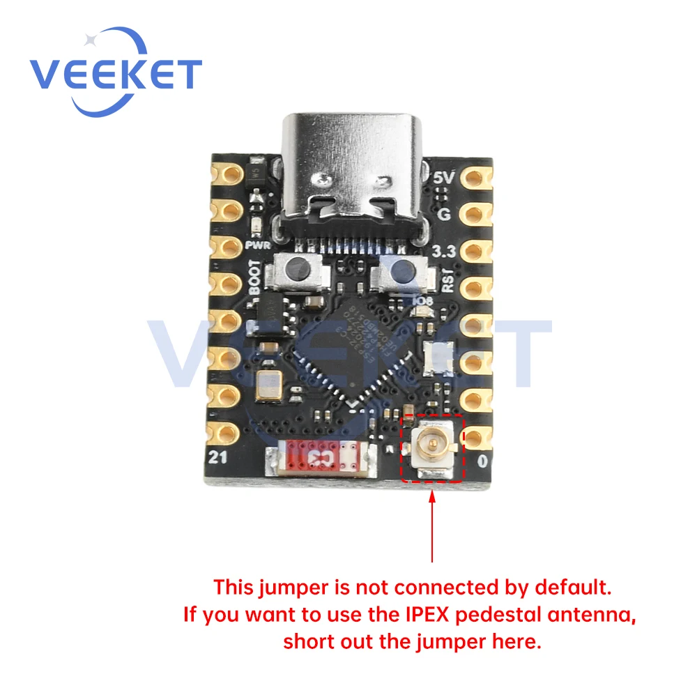 ESP32-C3 Entwicklungsboard ESP32 Super Mini Entwicklungsboard Wifi – Bild 3