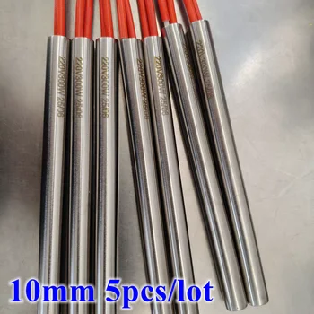 220 V 10 mm Durchmesser. Elektrische Heizpatrone 10x60 10x80 10x100 10x120 10x150 10x200mm (5 Stück)