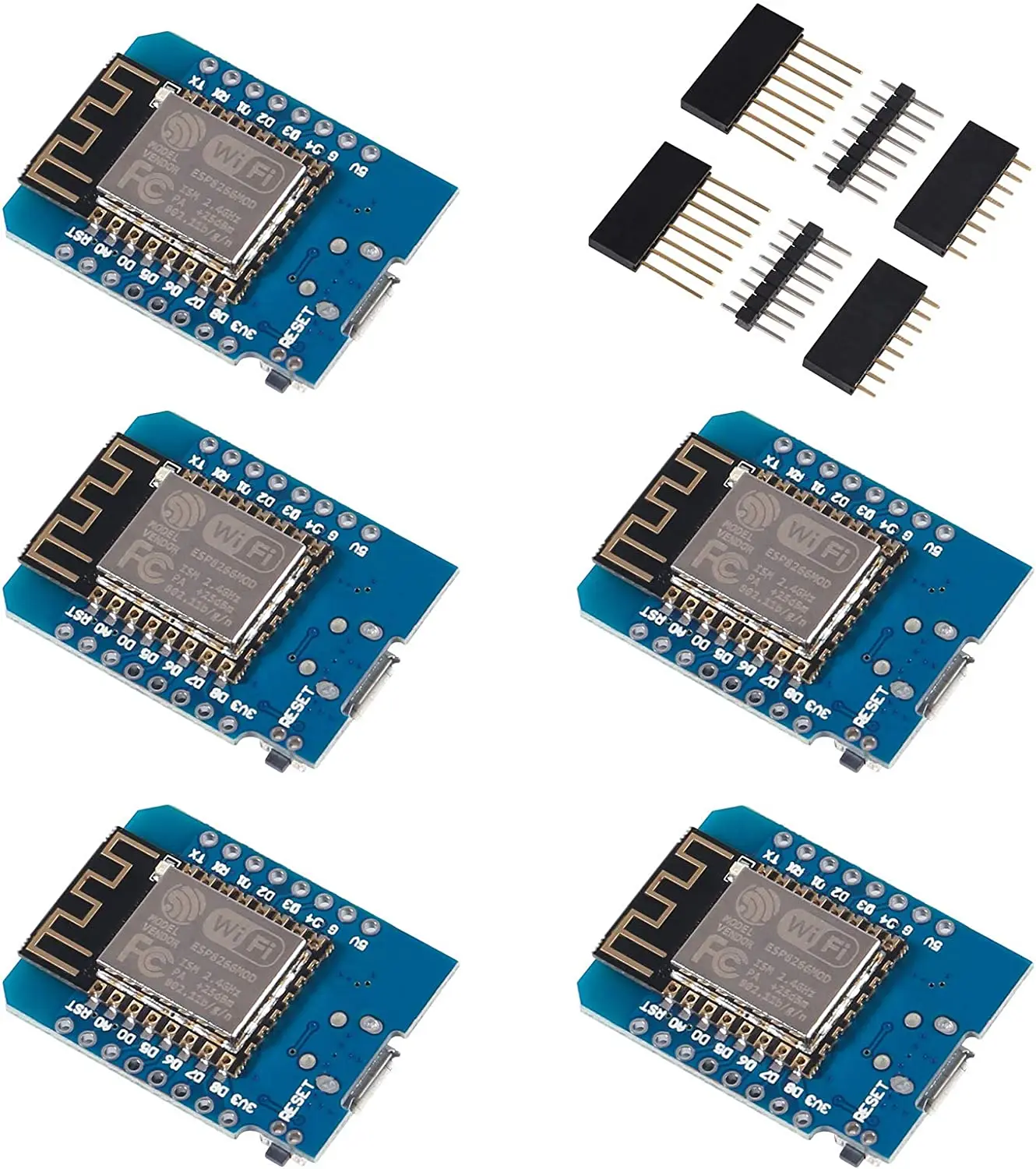 ESP8266 ESP-12F NodeMcu Wireless D1 Mini NodeMcu Lua 4M Bytes WLAN – Bild 6