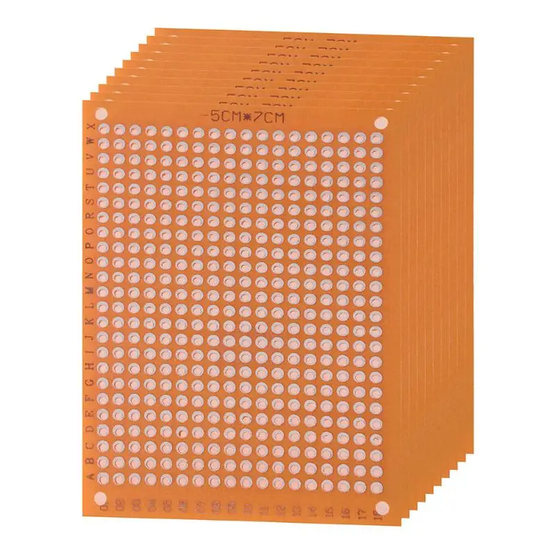 Isoliertes PCB-Prototyp-Kit 432-Loch-Steckbrett Schaltungstest-Protoboard für DIY Elektronische (10 Stück)
