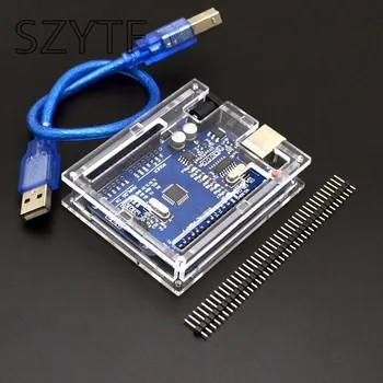 Smart Elektronik UNO R3 Mega328P CH340G Entwicklung Board für arduino Diy Starter Kit Senden shell für arduino