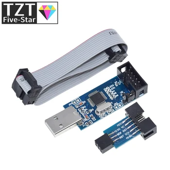 Usbasp usbisp avr programmierer usb atmega8 atmega128 attiny/can/pwm 10pin draht modul diy 10pin bis 6 pin