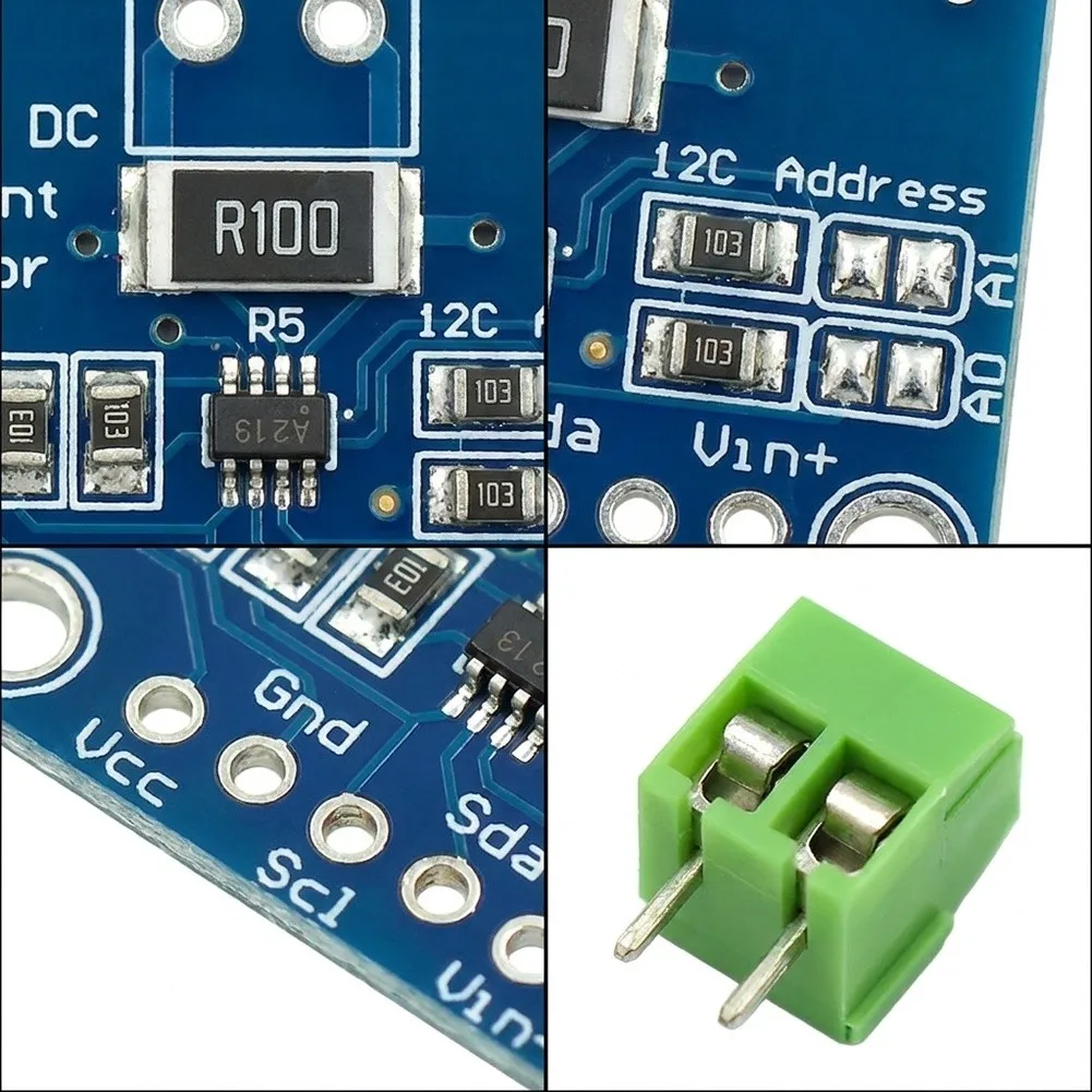 INA219 I2C Digitaler Stromsensormodul für bidirektionale (6 Stück) – Bild 2