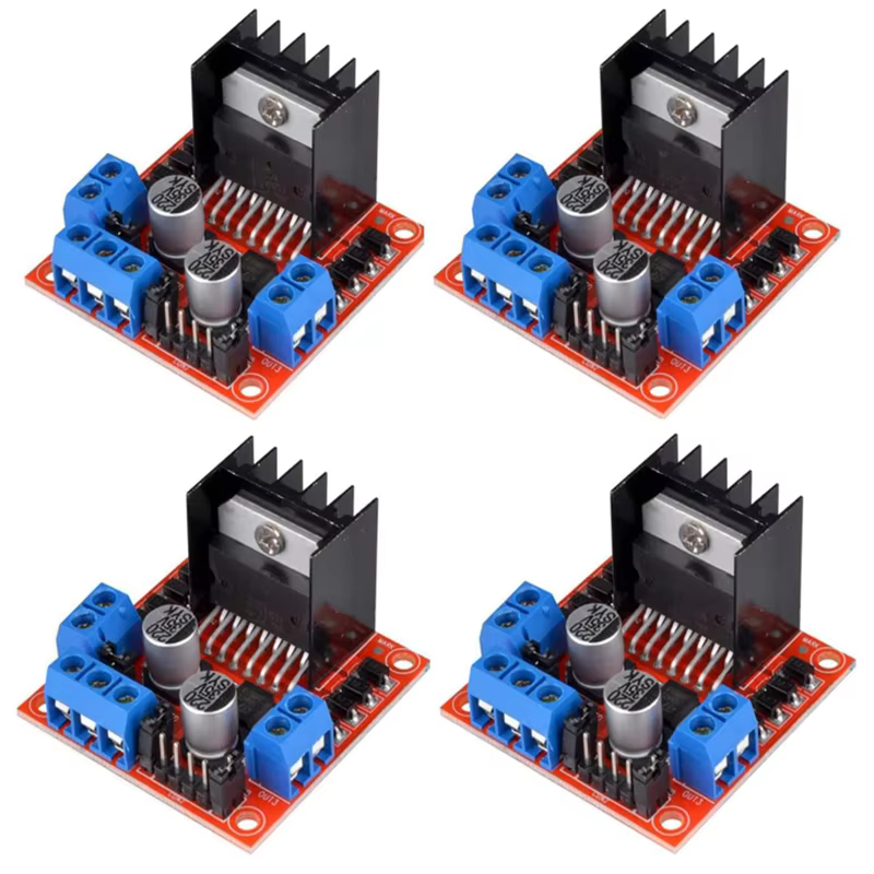 L298N Treiberplatine Modul L298N Schrittmotor Smart Car Roboter Breadboard Peltier Hochleistungs-L298