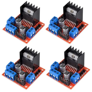 L298N Treiberplatine Modul L298N Schrittmotor Smart Car Roboter Breadboard Peltier Hochleistungs-L298