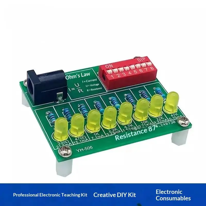 DIY Lötübungs-Set LED-Stromtest Elektronik-Herstellung DIY-Teile – Bild 5