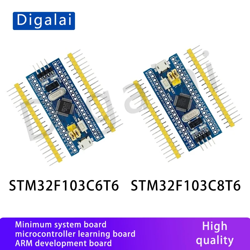 STM32F103C6T6/C8T6 Mindestsystemplatine Single-Chip-ARM-Entwicklungsboard für Lernen und Projekte