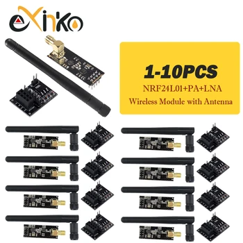 NRF24L01 + 2,4G drahtlose daten übertragung modul 2,4 GHz NRF24L01 upgrade version NRF24L01 + PA + LNA 1000