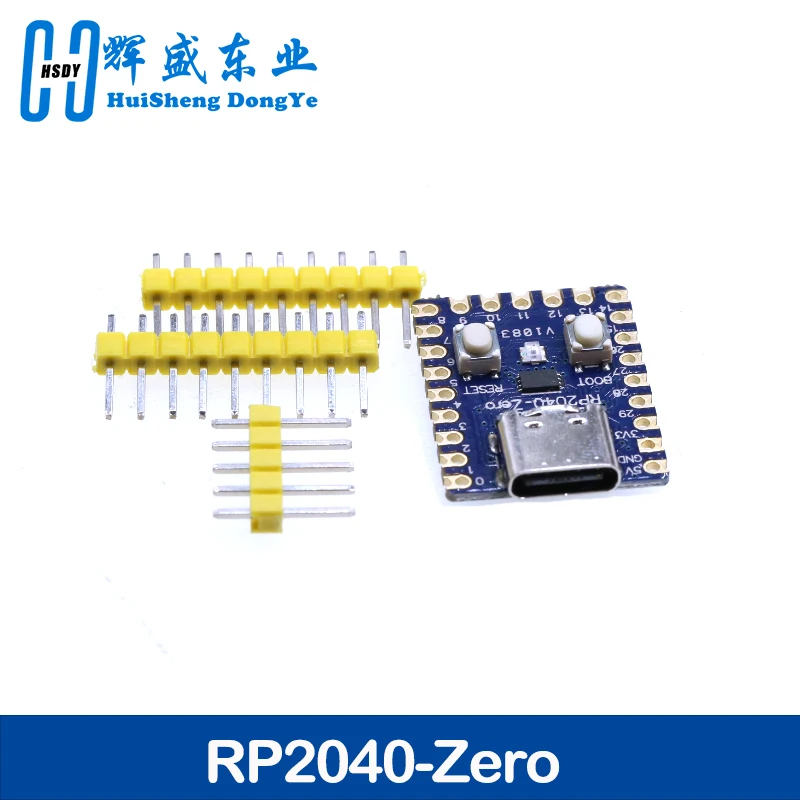 RP2350-Zero RP2040-Zero für Raspberry Pi Mikrocontroller PICO Entwicklungsboard Typ C ohne Pin-Header