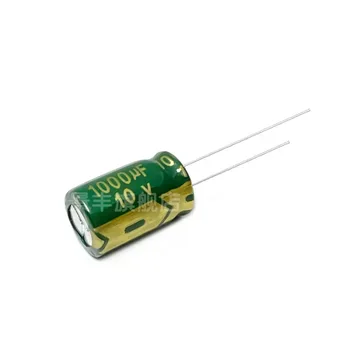 10 V 1000 μF Aluminium-Elektrolytkondensatoren, Größe 8 x 12 mm, ±20 % Toleranz (10 Stück)