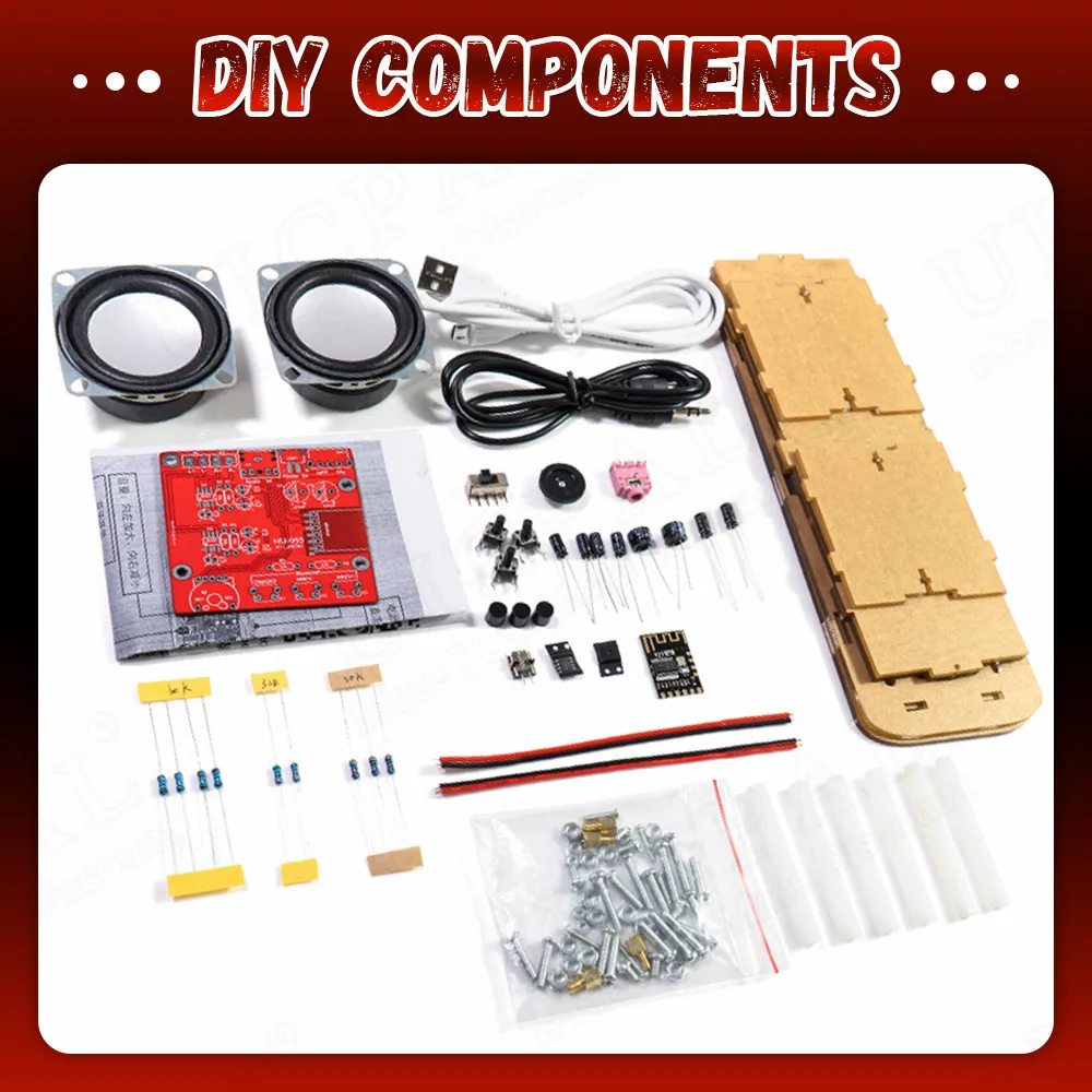 DIY Bluetooth Lautsprecher Elektronik Kit Löten DIY Projekt Praxis – Bild 6