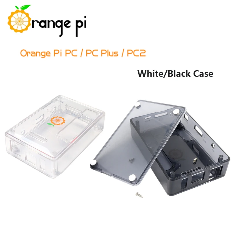 Orange Pi PC H3 1GB mit schwarz/weißem Gehäuse, 5V3A Typ-C – Bild 3