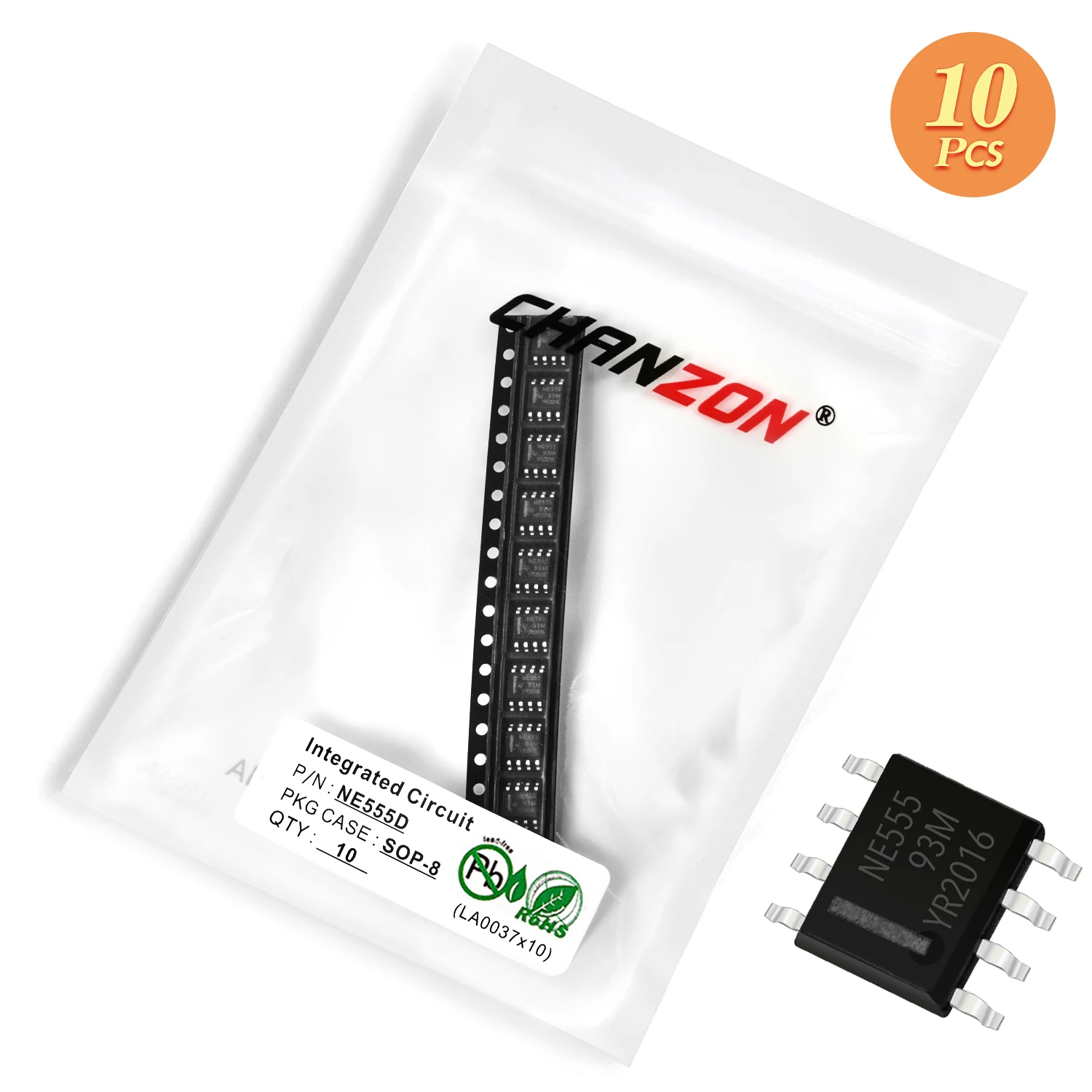 NE555 NE555P NE555N 555 Timer DIP8 SOP8 SOP DIP Sockel Integrierte Schaltung Semiconductor Neue IC (10 Stück)