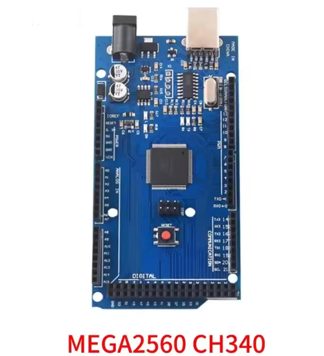 MEGA2560 MEGA 2560 R3 (ATmega2560-16AU CH340G) AVR USB-Board Entwicklungsboard MEGA2560 PRO für Arduino