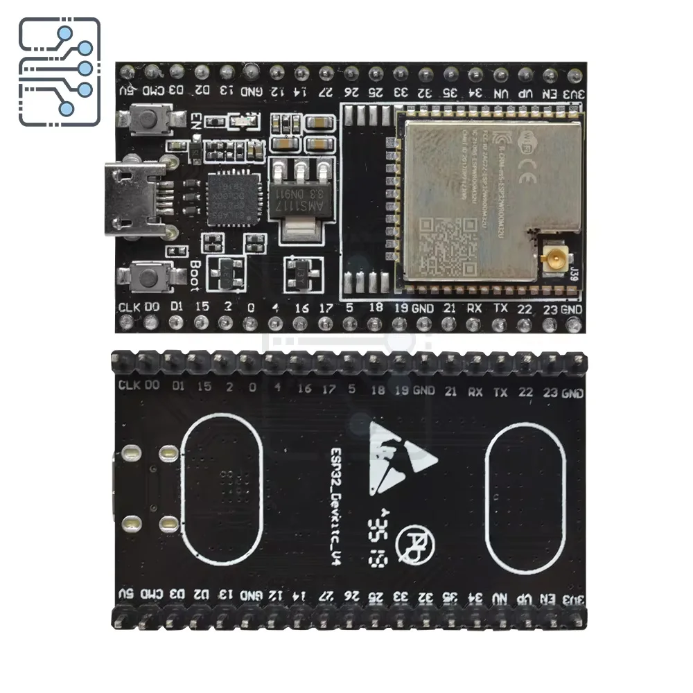 ESP32-Devkitc V4-Entwicklungsplatine Kern platine ausgestattet mit ESP32-32U modul passend für verschiedene