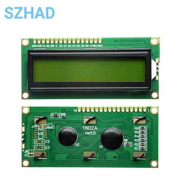 1602A IIC 16x2 LCD-Modul - gelb-grüner Bildschirm mit Füllstandskonvertierung, 5 V für Arduino