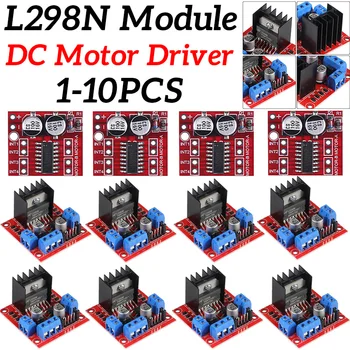 L298N Motor Treiber Controller Board L298 Modul Für Arduino Dual H Brücke DC Schrittmotor Smart Auto Roboter