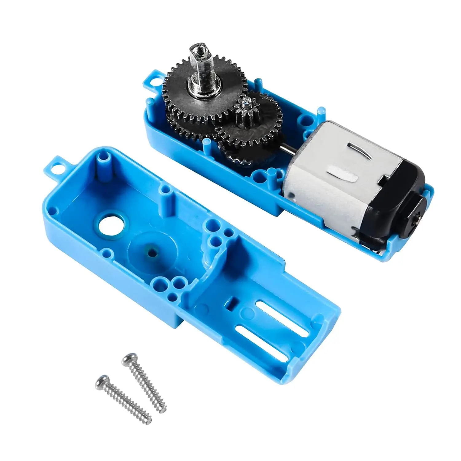 T-Getriebemotor 1: 90 Mini DC 6V Getriebe TT Motor (4 Stück) – Bild 4