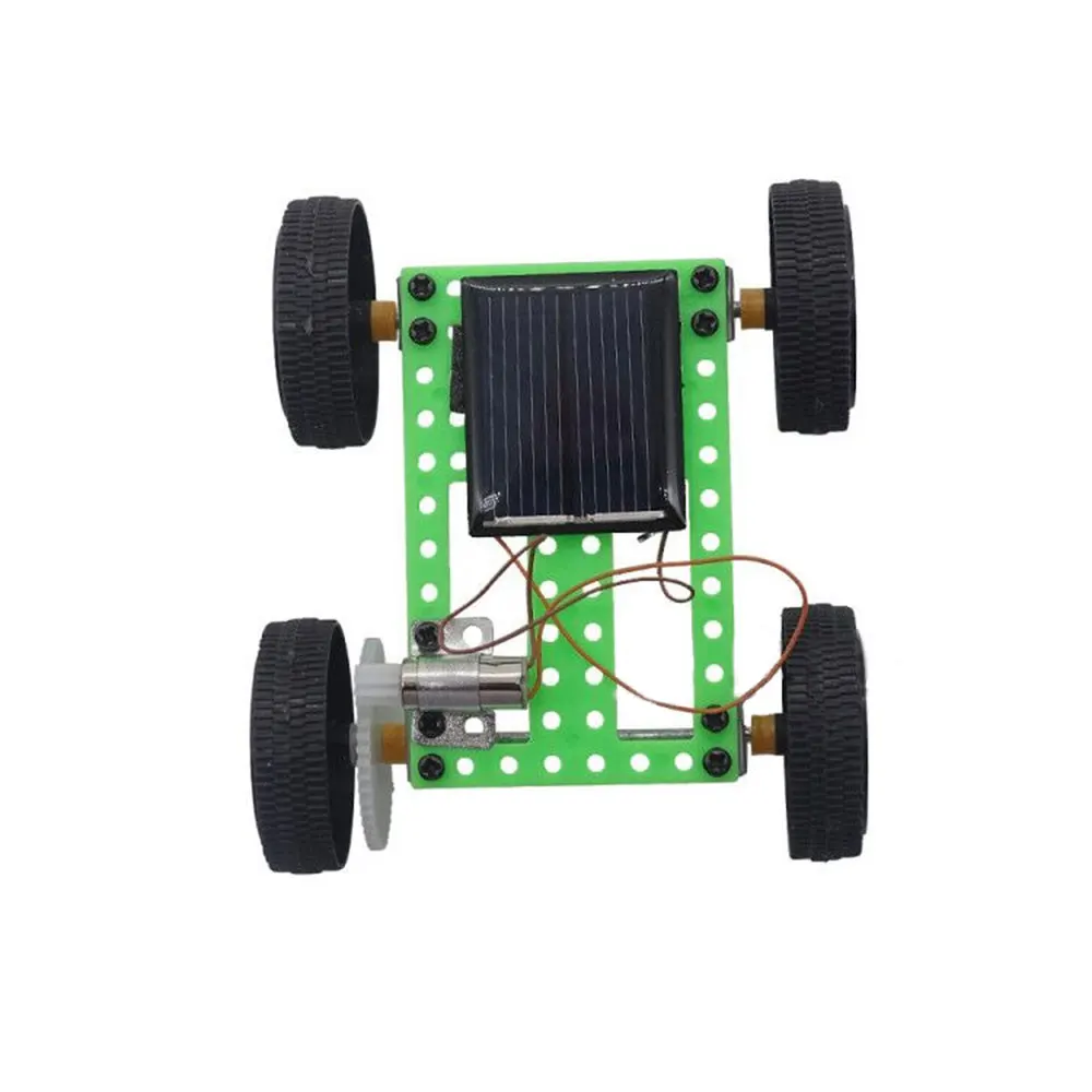Mini Solar Powered Spielzeug DIY Auto Kit Kinder Pädagogisches Gadget – Bild 5