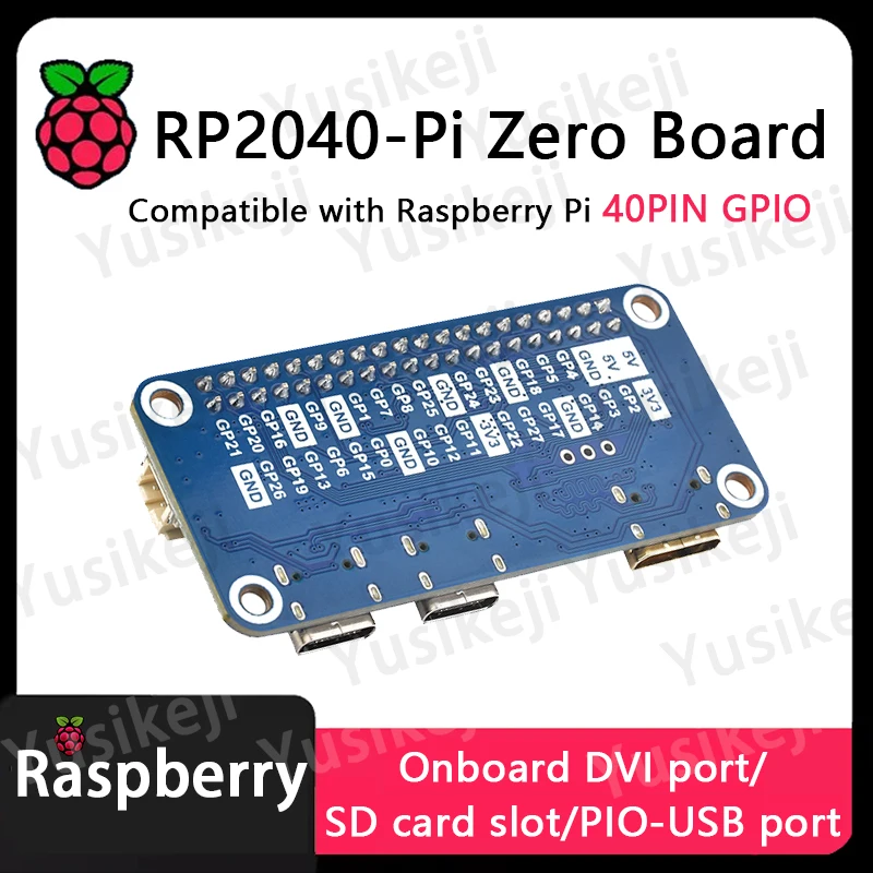 RP2040-Pi Zero Development Board 16 MB Flash Python Programmierboard – Bild 3