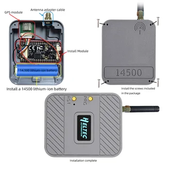 Meshtastic Heltec V4 WIFI LoRa 32 863-928MHZ ESP32 SX1262 0,96 Zoll Blaues OLED-Display Entwicklungsboard