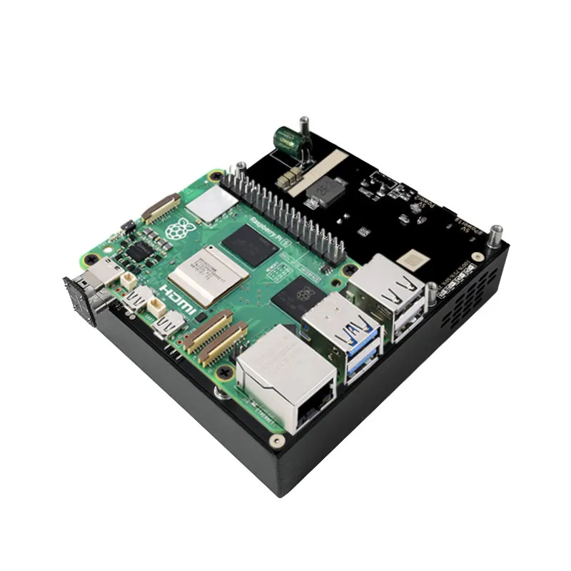 Raspberry Pi 5 4B UPS mit PD Schnellladung Typ C Unterbrechungsfreie – Bild 3