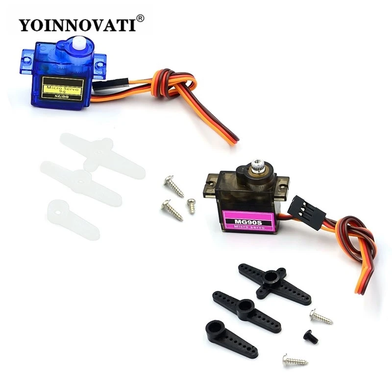 SG90 MG90S 9g Digital Mini Micro Servo 180/360 Grad für RC Hubschrauber Flugzeug Mini Boot Auto MG90 9G Trex