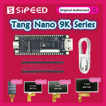 Sipeed Tang Nano 9K FPGA Entwicklungsboard mit 1,14 Zoll / 4,3 Zoll / 5 Zoll / 7 Zoll LCD Optional GOWIN