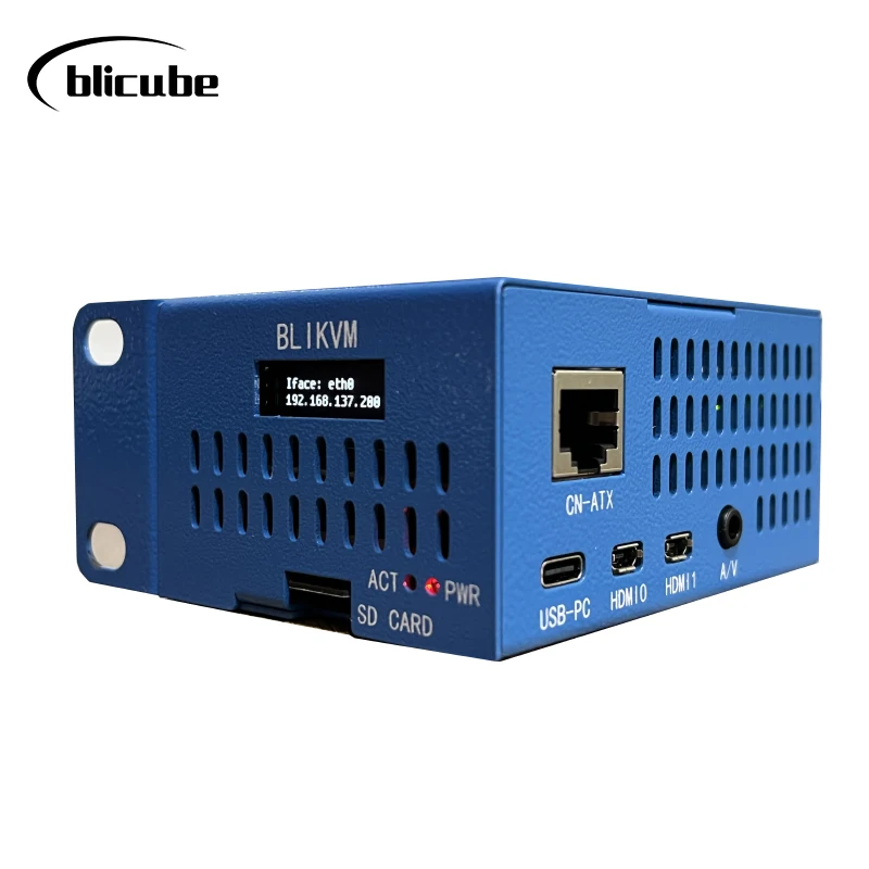 BliKVM V3 HAT KVM Raspberry Pi 4b Unterstützt PiKVM
