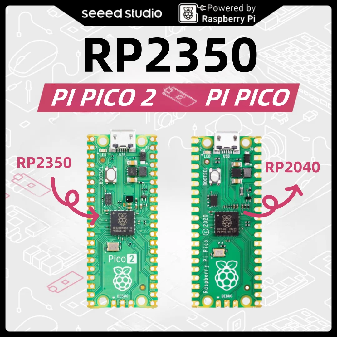 Raspberry Pi Pico 2 RP2350 Pi Pico W RP2040 Mikrocontroller-Board – Bild 4