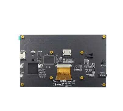 LCD IPS Touchscreen 7 Zoll Vollansicht für Raspberry Pi HD HDMI Display Kapazitiver Monitor
