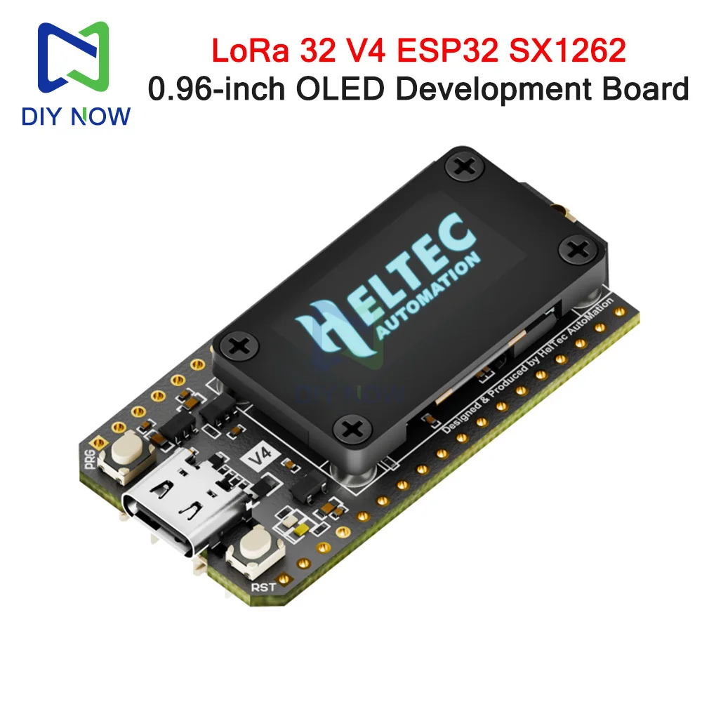 Heltec LoRa 32 V4 Meshtastic GPS ESP32 SX1262 0,96-Zoll OLED Solarbetriebenes Entwicklungsboard Mesh-Netzwerk
