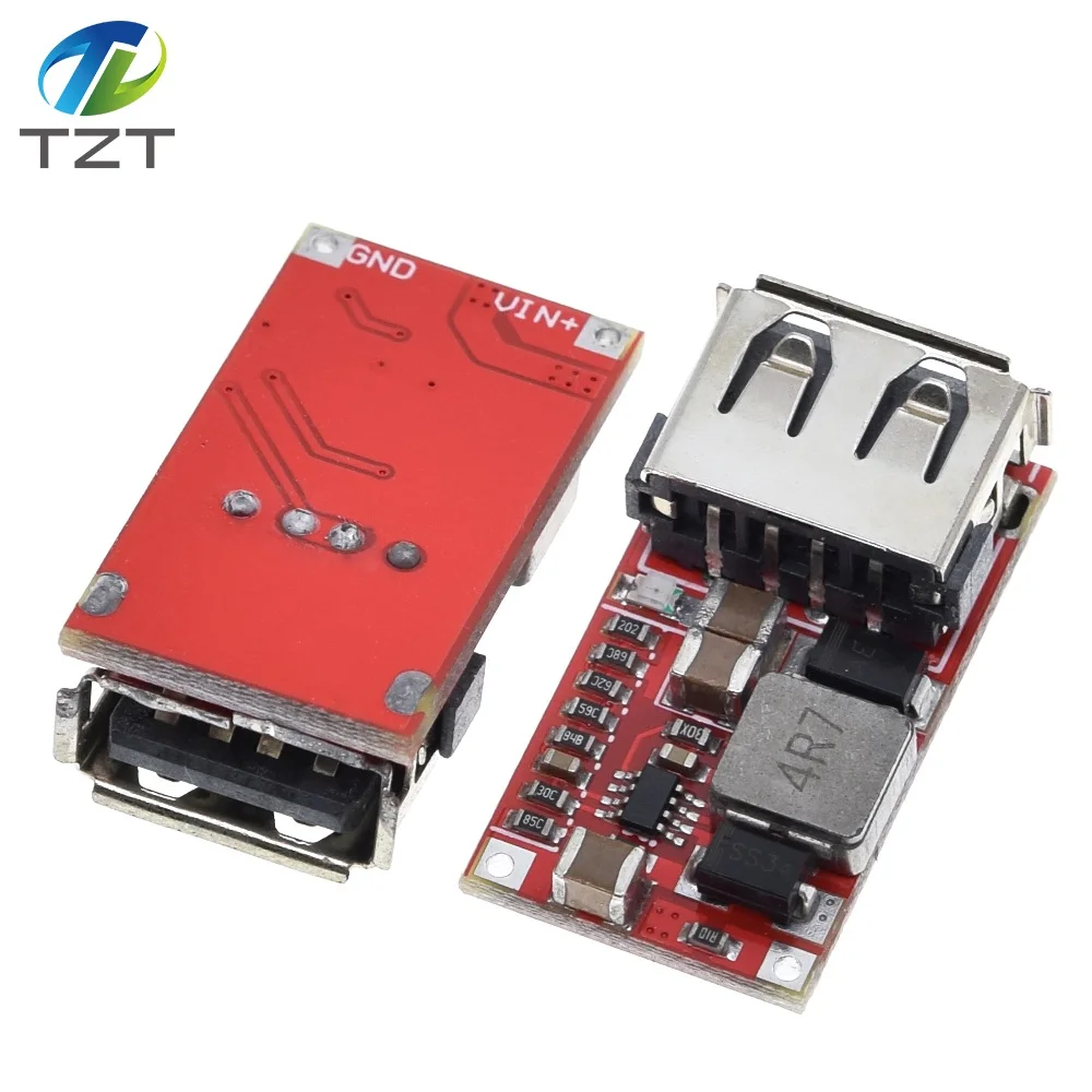 Feine 6-24V 12V/24V zu 5V 3A AUTO USB Ladegerät Modul DC Buck step – Bild 4