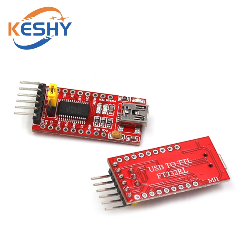 FT232RL FTDI USB 3,3 V 5,5 V zu TTL Serielles Adaptermodul für Arduino – Bild 4