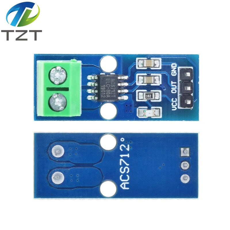 Hall-Stromerkennungsmodul TZT ACS712 5A 20A 30A – Bild 3