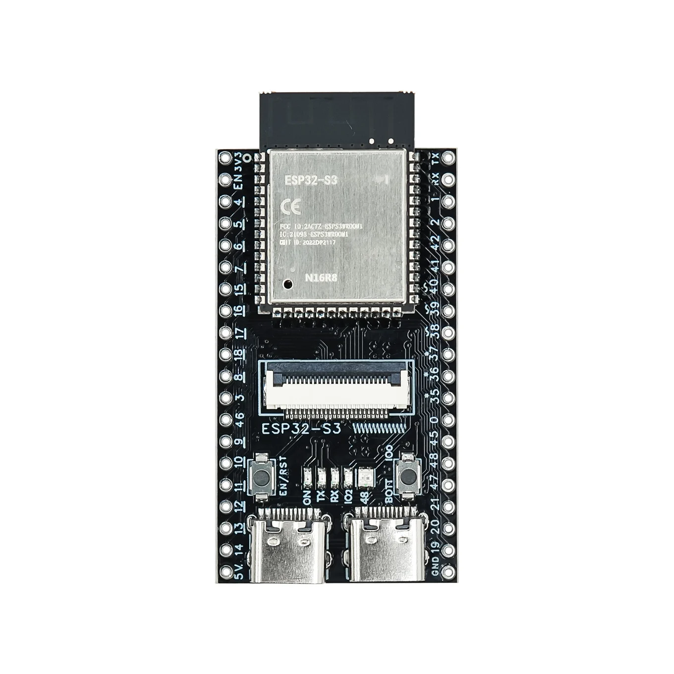 ESP32-S3 N16R8 CAM Entwicklungsboard WiFi+Bluetooth Modul OV2640/5640 – Bild 6