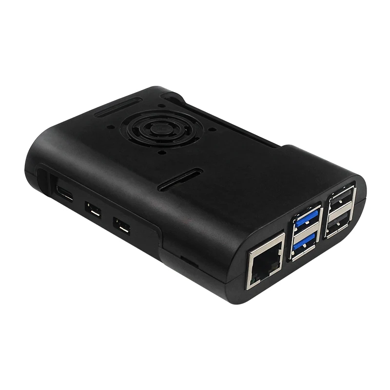 ABS-Gehäuse für Raspberry Pi 5, Kunststoff-Kühlgehäuse, optionaler – Bild 2