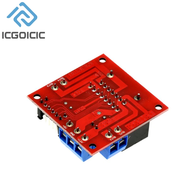 L298N Treiberplatine Modul L298N Schrittmotor Smart Car Robot – Bild 4