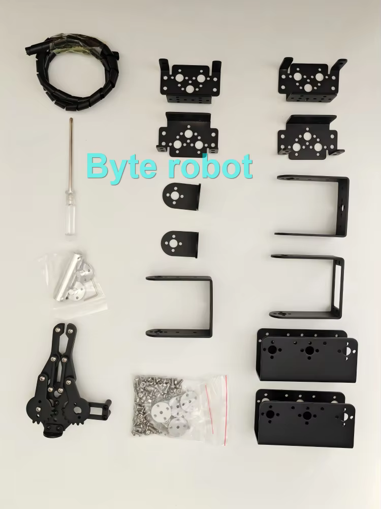 Roboterarm-Kit, 6-teilig, Programmierroboterarm, DIY für Arduino, für Raspberry Pi-Roboter für UNO/ESP32